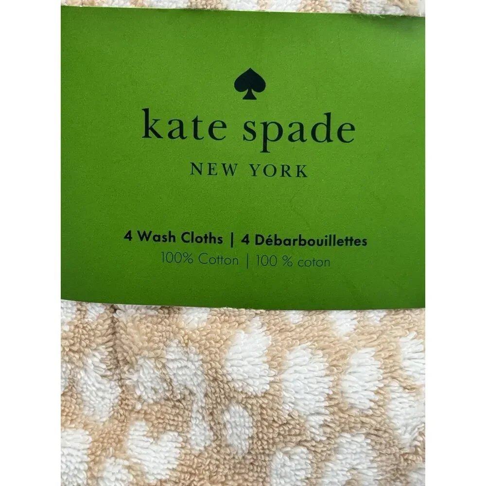 Kate Spade New York Animal Print Beige White 13